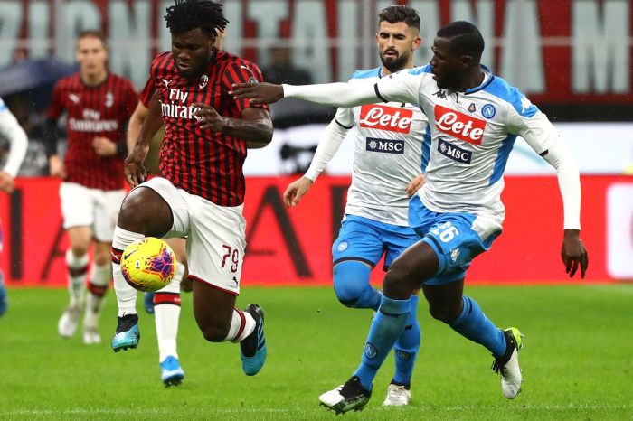 CHUTOGEL - Head-to-Head Milan vs Napoli: Rekor Pertemuan