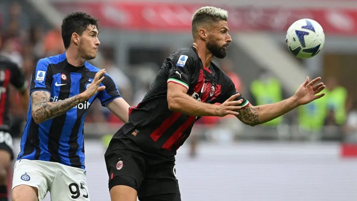 CHUTOGEL - Head-to-Head Milan vs Napoli: Rekor Pertemuan