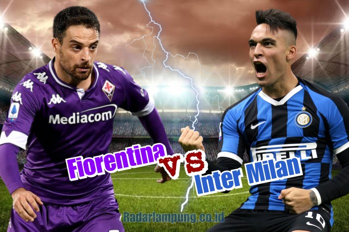 CHUTOGEL | Fiorentina vs Inter Milan:  Analisis pertandingan dan prediksi skor